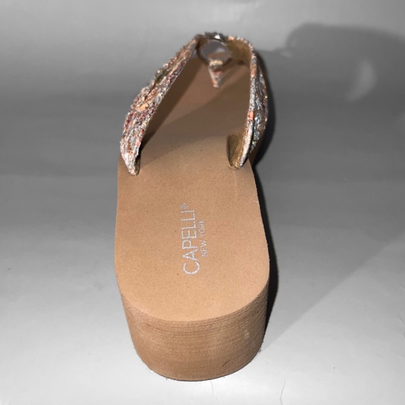 Capelli Metallic Brown Flip-Flops - Picture 5 of 6